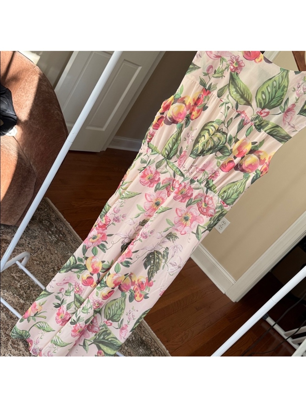 H&M chiffon dress with floral print - Picture 8 of 9